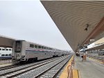 Amtrak Coast Starlight Train # 14 with Superliner Coach # 31035 on the rear